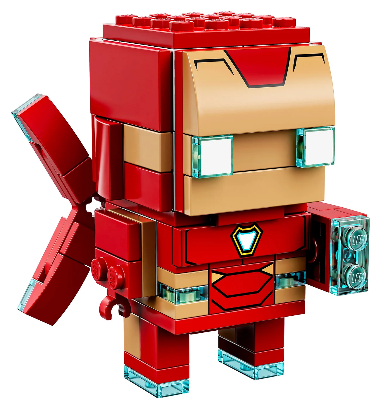 LEGO® BrickHeadz 41604 Iron Man MK50 - vue 3