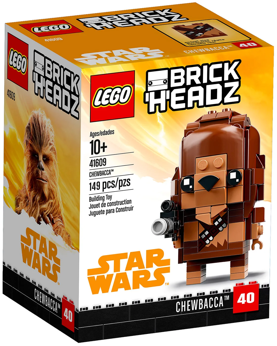 LEGO® BrickHeadz 41609 Chewbacca - vue 5