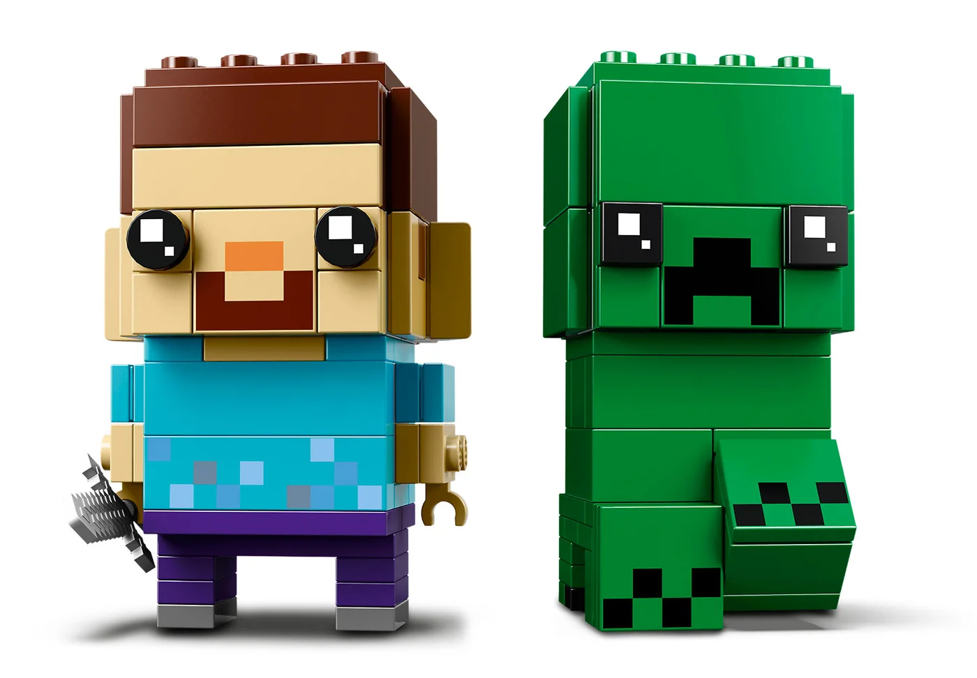 LEGO® BrickHeadz 41612 Steve e Creeper - vue 3