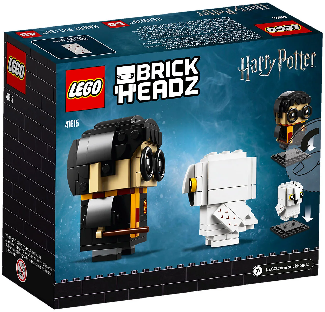 LEGO® BrickHeadz 41615 Harry Potter e Edvige - vue 5