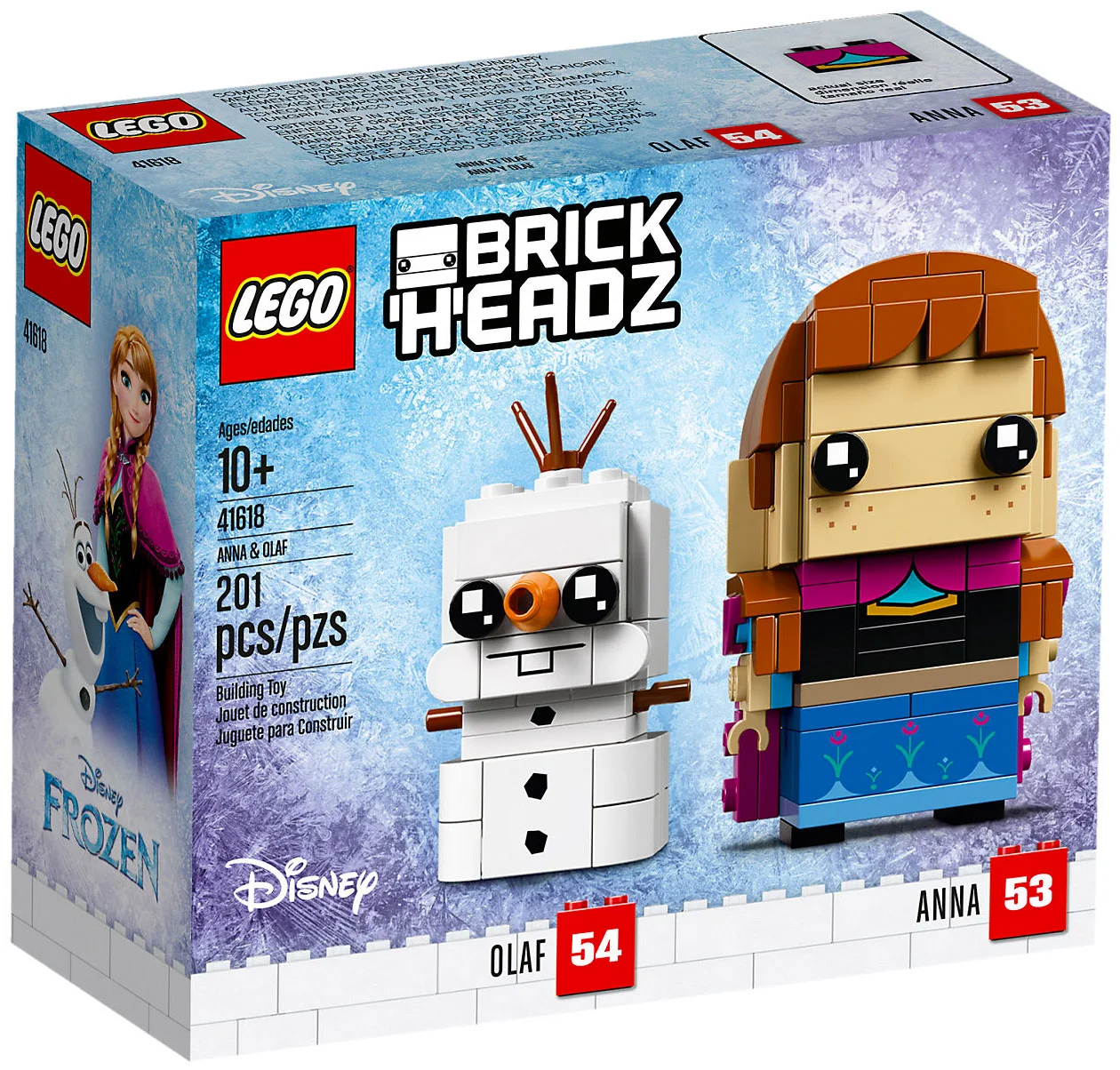 LEGO® BrickHeadz 41618 Anna e Olaf - vue 5