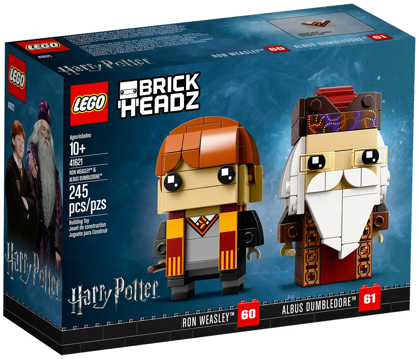 LEGO® BrickHeadz 41621 Ron Weasley e Albus Silente - vue 4