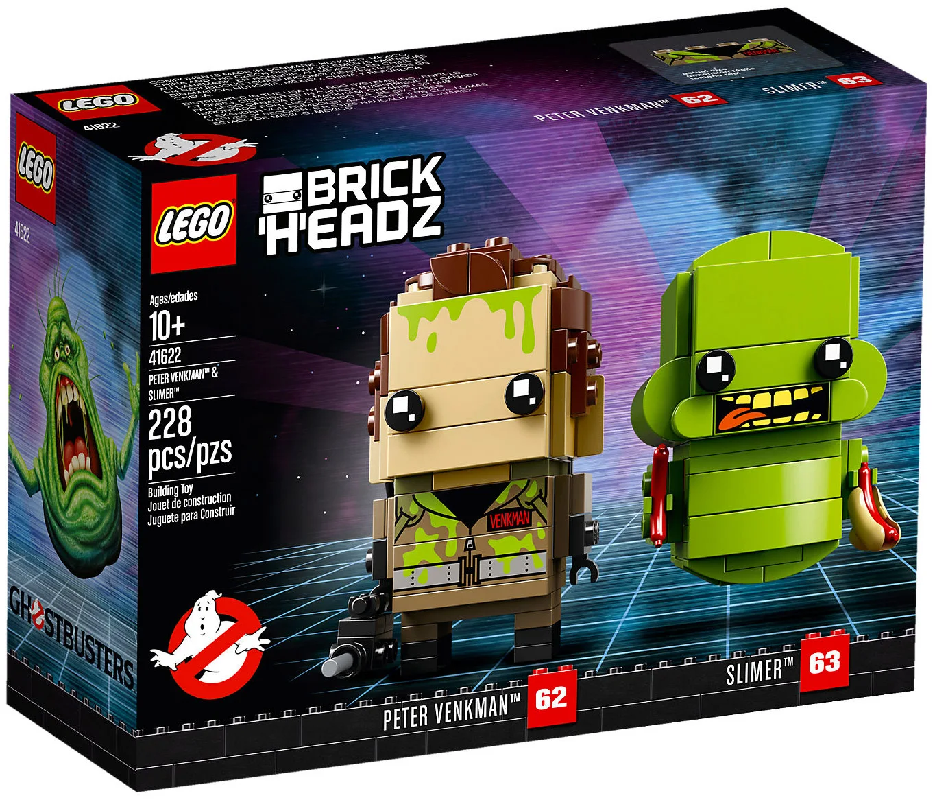 LEGO® BrickHeadz 41622 Peter Venkman e Slimer - vue 4