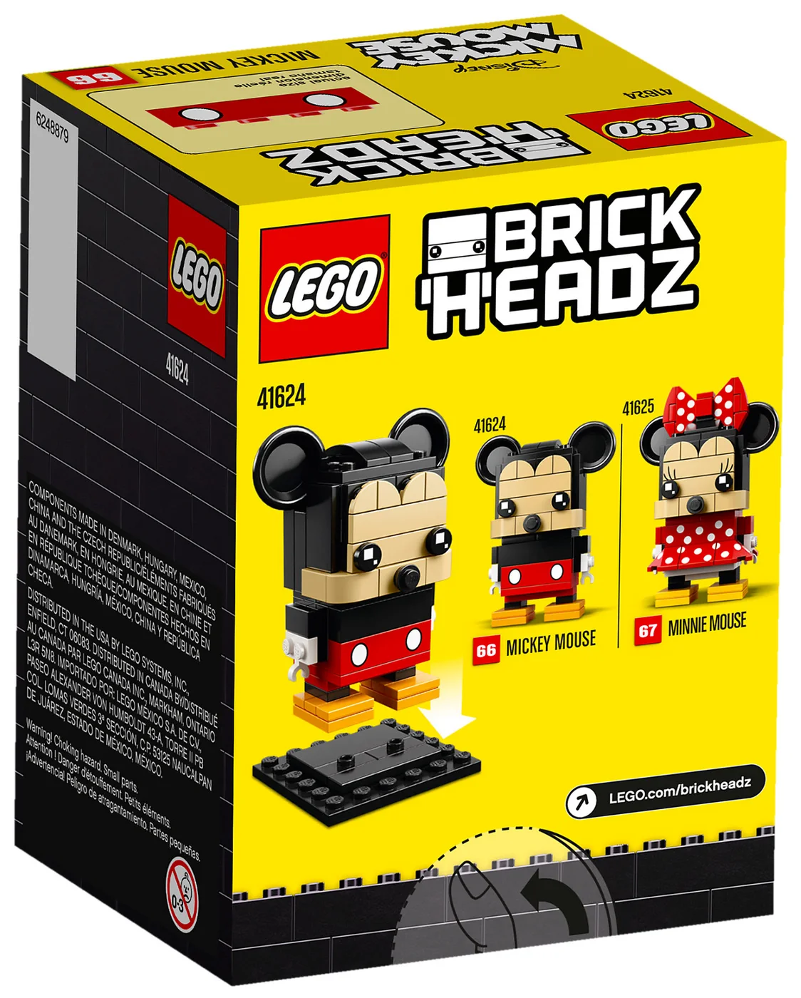 LEGO® BrickHeadz 41624 Topolino - vue 4