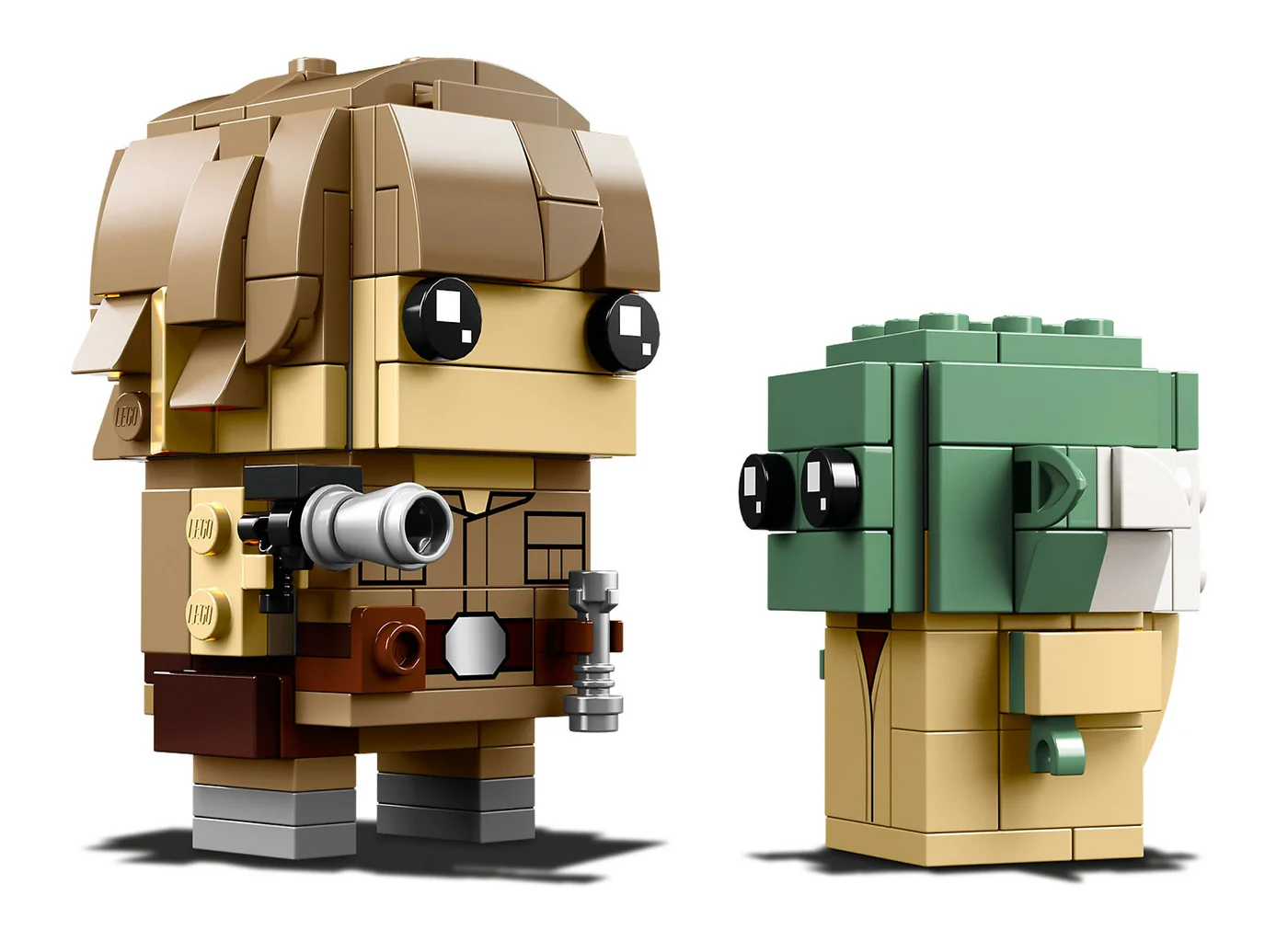 LEGO® BrickHeadz 41627 Luke Skywalker e Yoda - vue 3