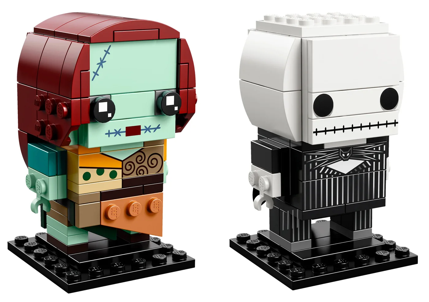 LEGO® BrickHeadz 41630 Jack Skeletron e Sally - vue 2