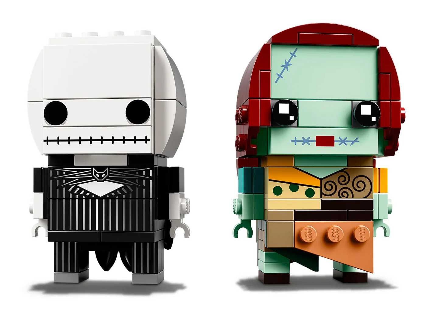 LEGO® BrickHeadz 41630 Jack Skeletron e Sally - vue 3