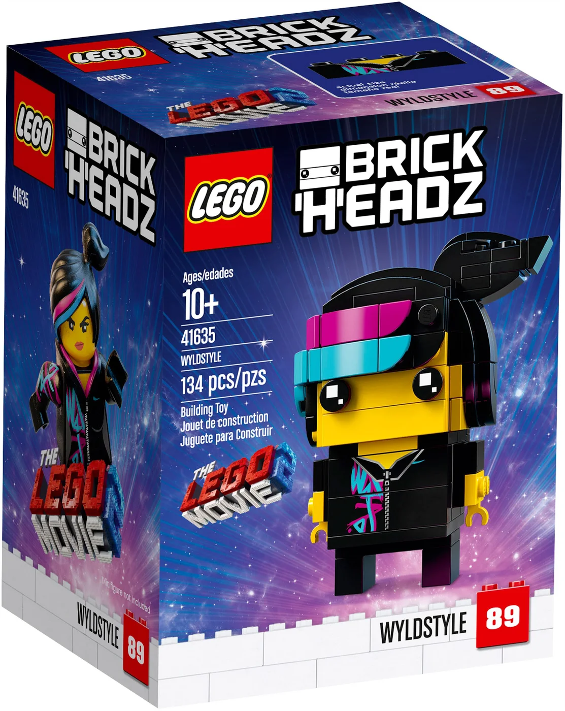LEGO® BrickHeadz 41635 Lucy / Wyldstyle - vue 2