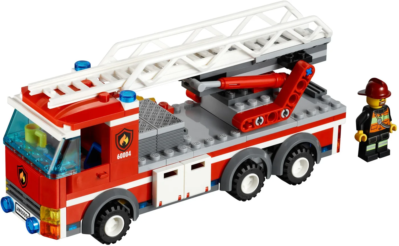 LEGO® City 60004 Caserma dei pompieri - vue 5