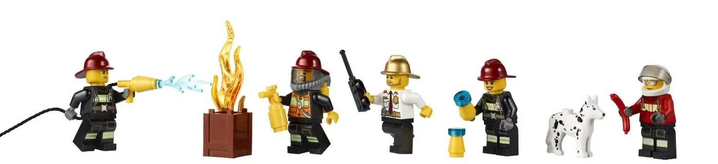 LEGO® City 60004 Caserma dei pompieri - vue 10