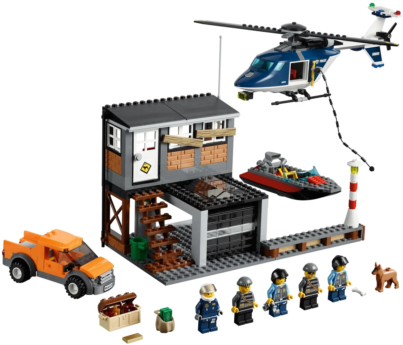 LEGO® City 60009 Arresto in elicottero - vue 2