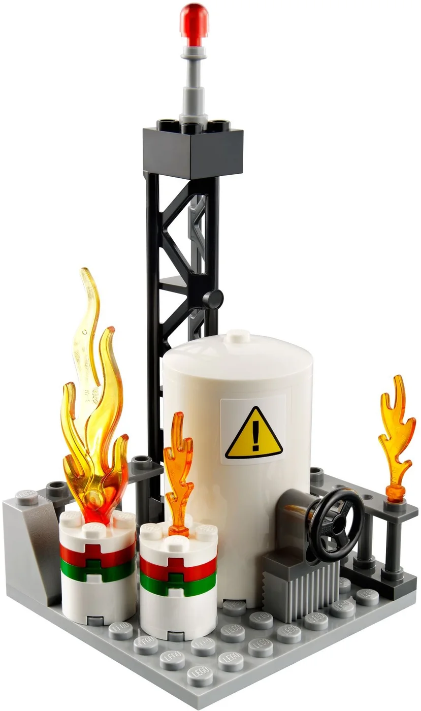 LEGO® City 60010 L’elicottero dei pompieri - vue 5