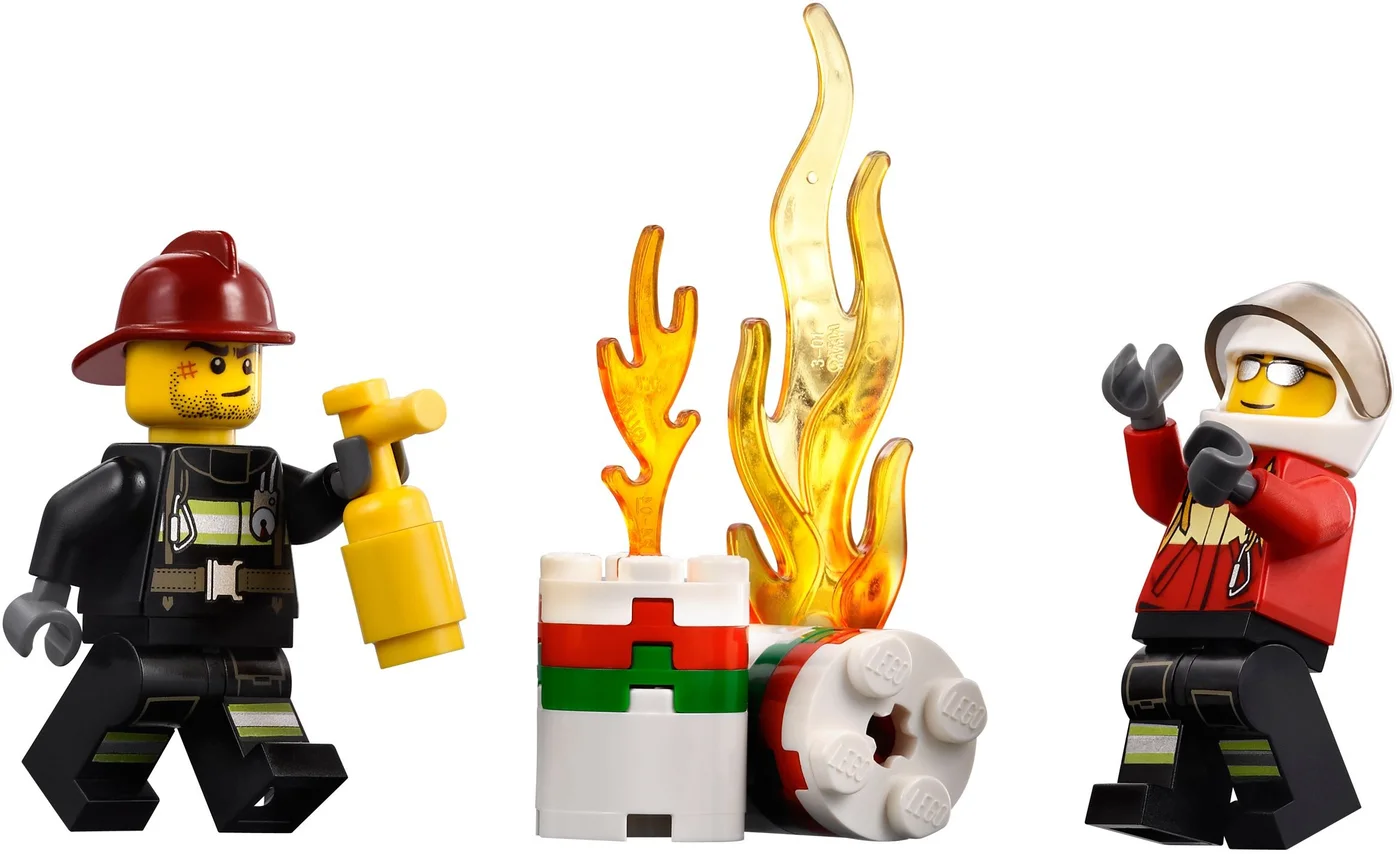 LEGO® City 60010 L’elicottero dei pompieri - vue 6