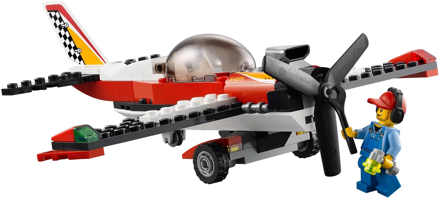 LEGO® City 60019 Aereo acrobatico - vue 3