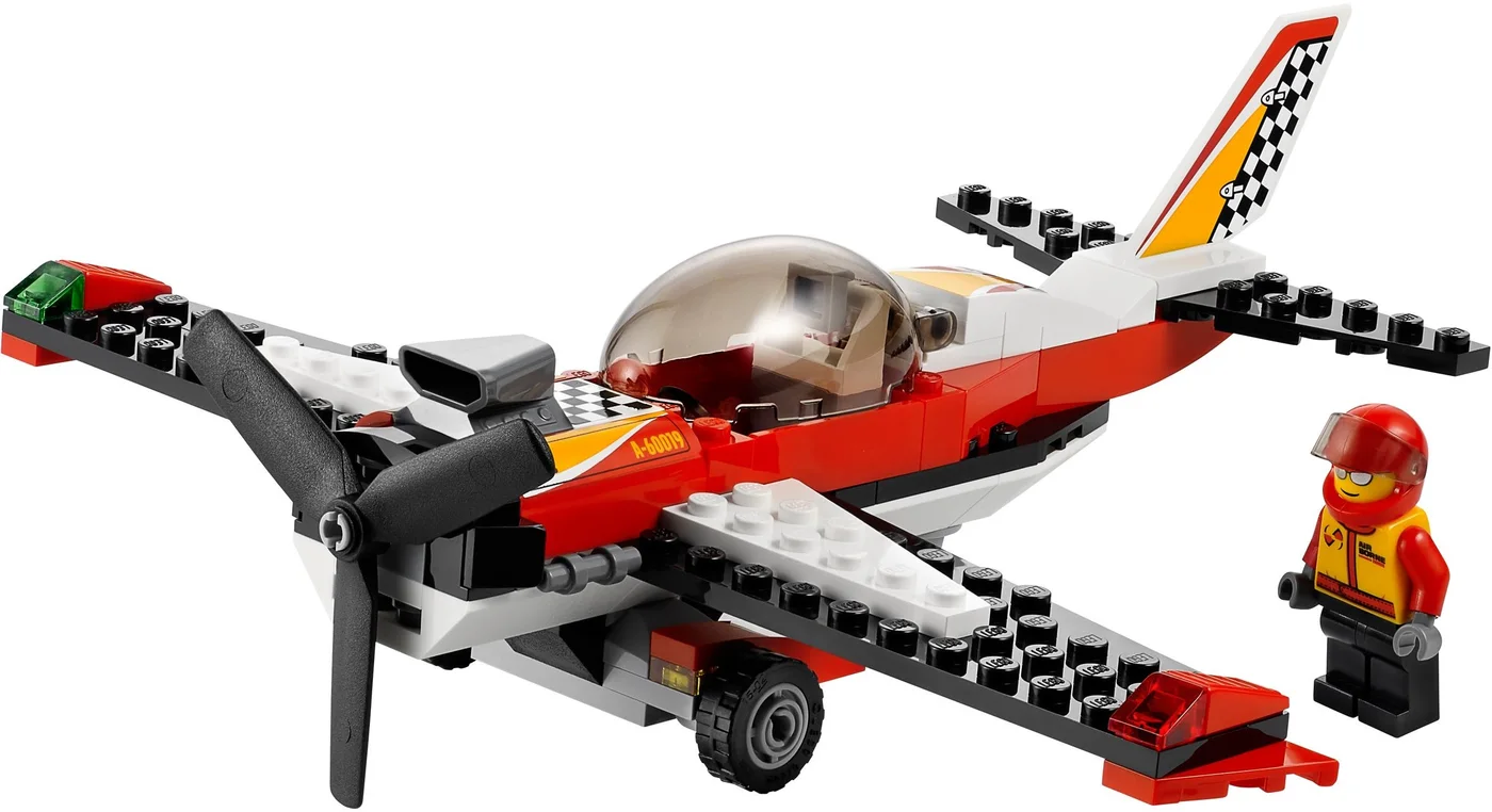 LEGO® City 60019 Aereo acrobatico - vue 4