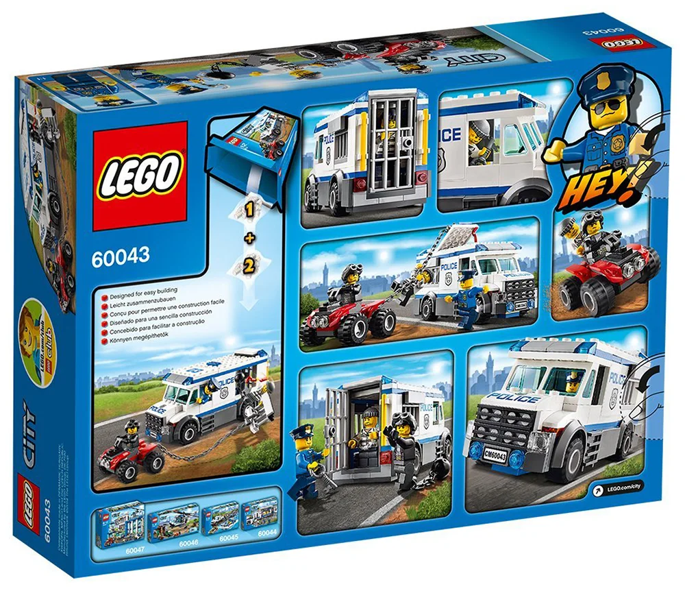 LEGO® City 60043 Cellulare della Polizia - vue 2