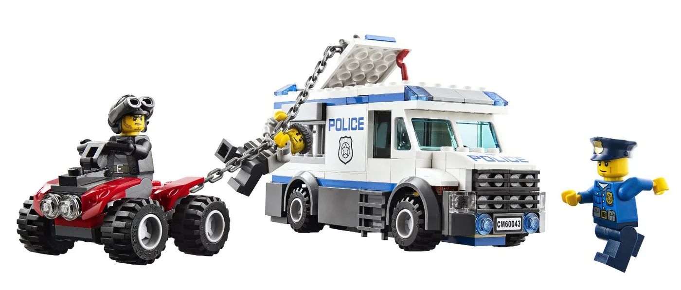 LEGO® City 60043 Cellulare della Polizia - vue 5