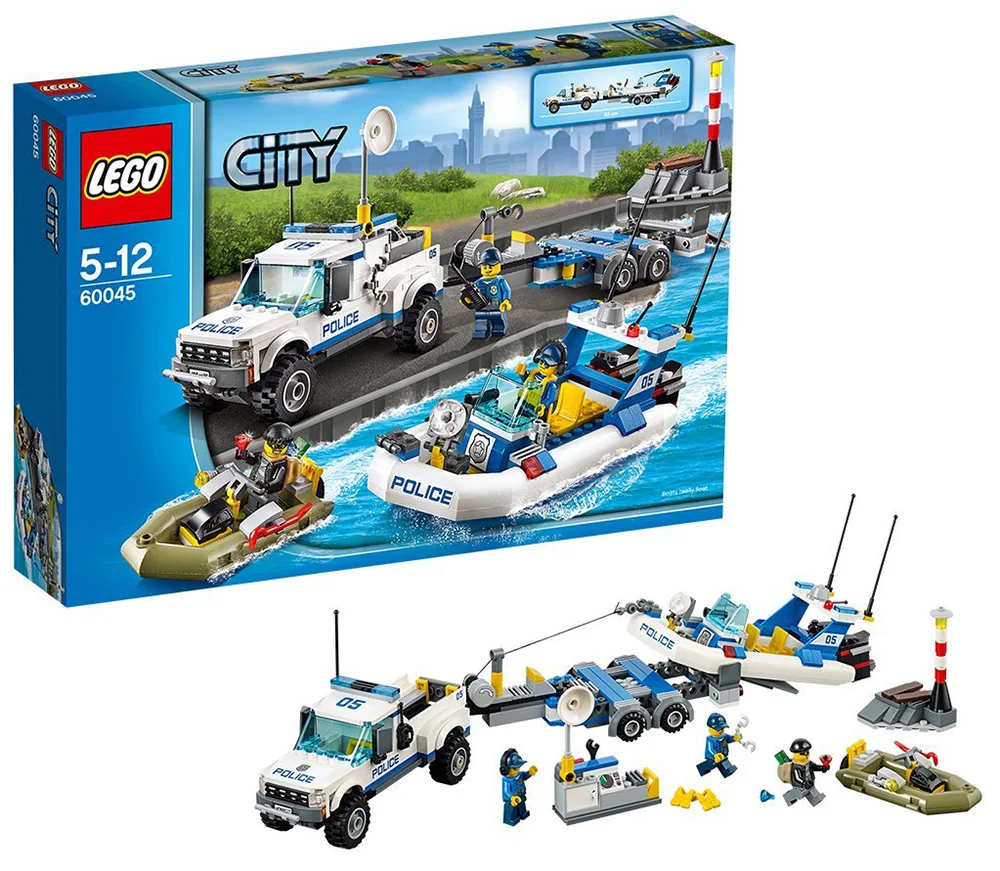 LEGO® City 60045 Gommone della Polizia - vue 3