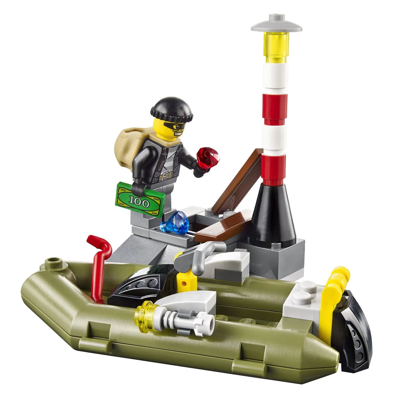 LEGO® City 60045 Gommone della Polizia - vue 9