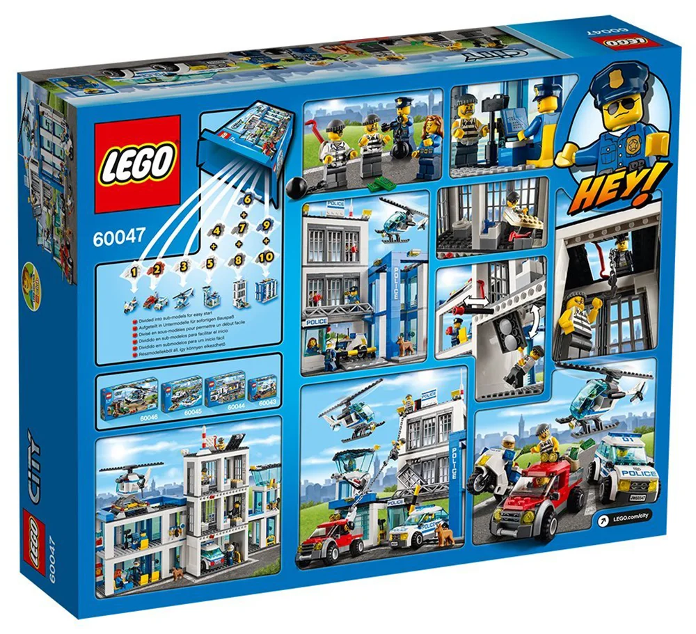 LEGO® City 60047 Stazione della Polizia - vue 2