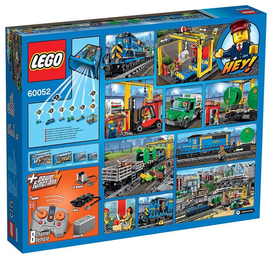 LEGO® City 60052 Treno merci - vue 2