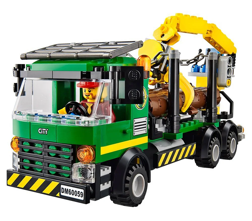 LEGO® City 60059 Trasportatore di tronchi - vue 6