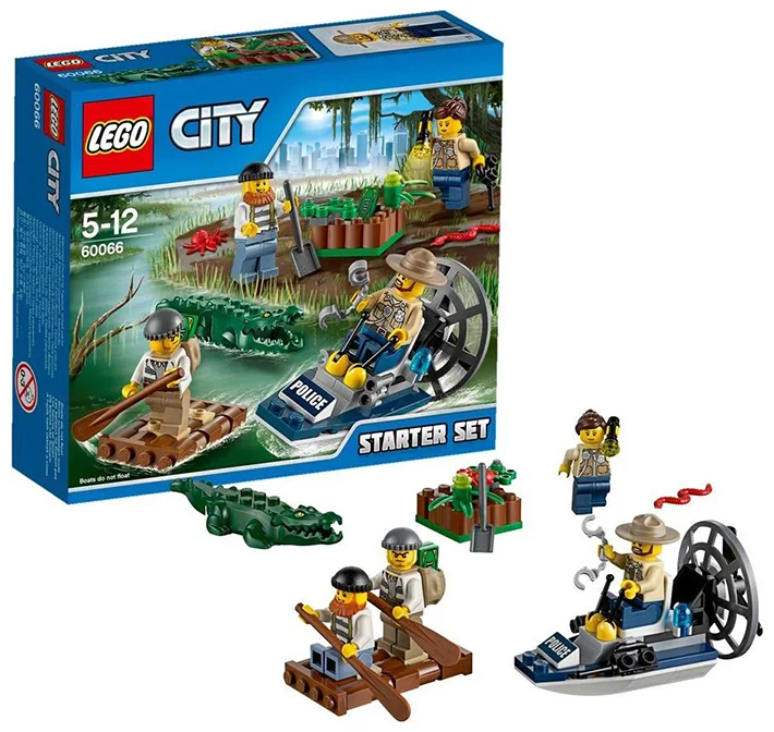 LEGO® City 60066 Starter set Polizia missione nelle paludi - vue 3