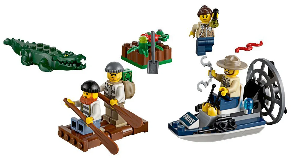 LEGO® City 60066 Starter set Polizia missione nelle paludi - vue 4