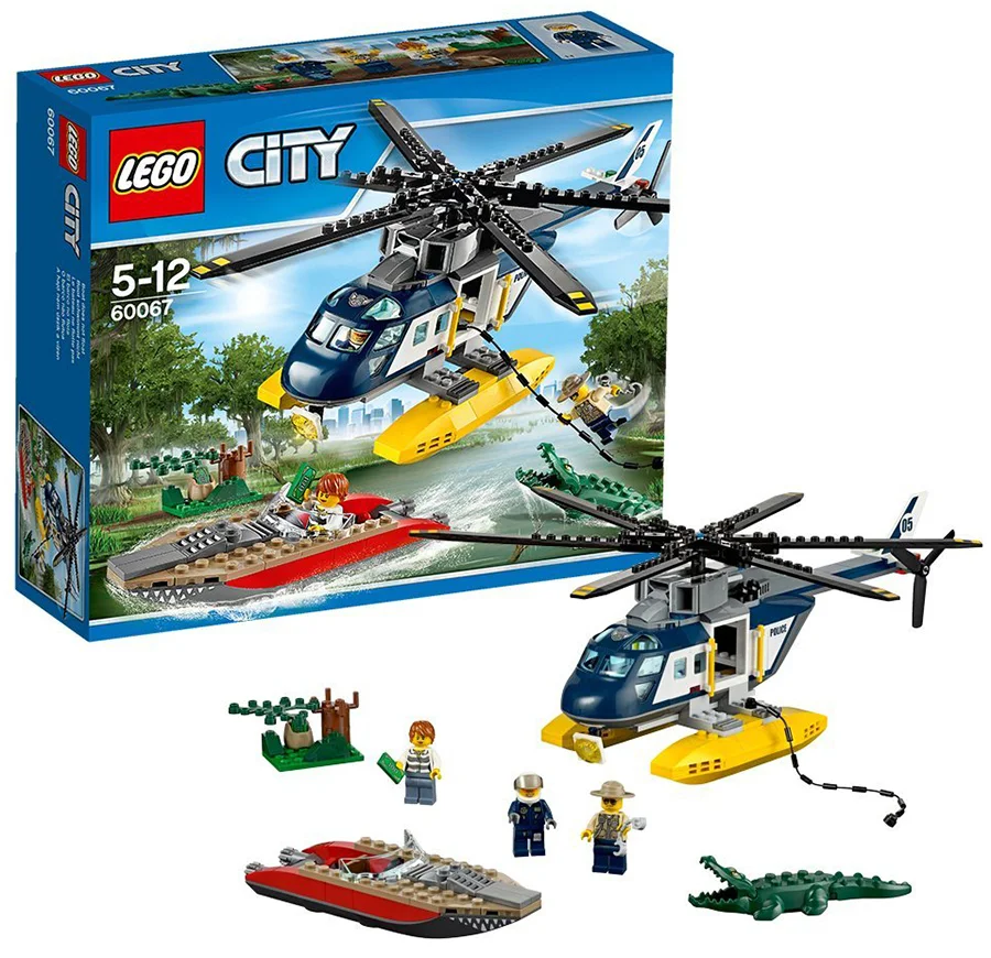 LEGO® City 60067 Inseguimento sull’elicottero - vue 3