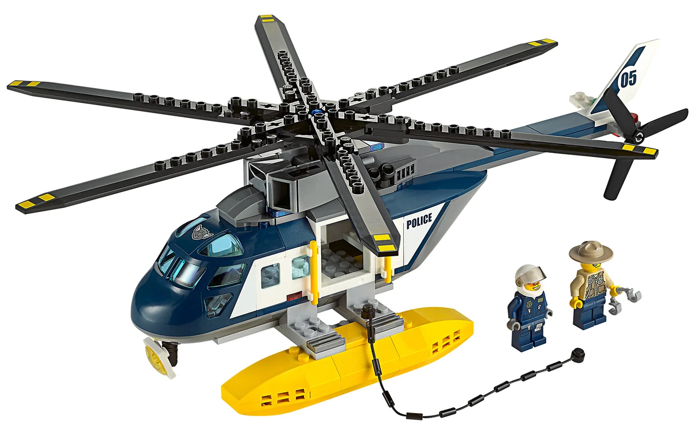 LEGO® City 60067 Inseguimento sull’elicottero - vue 6