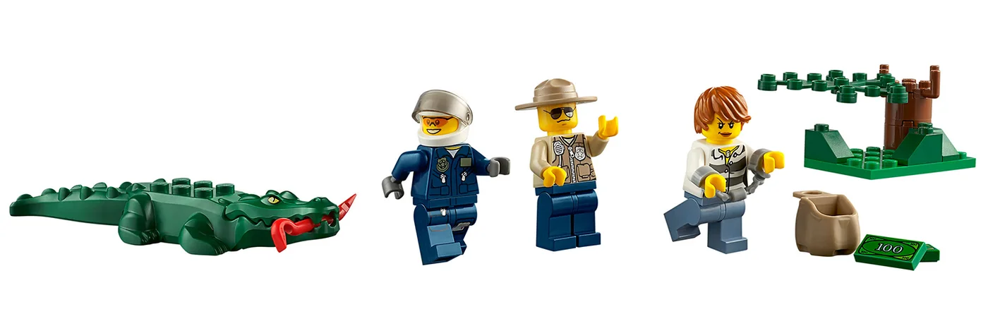 LEGO® City 60067 Inseguimento sull’elicottero - vue 11