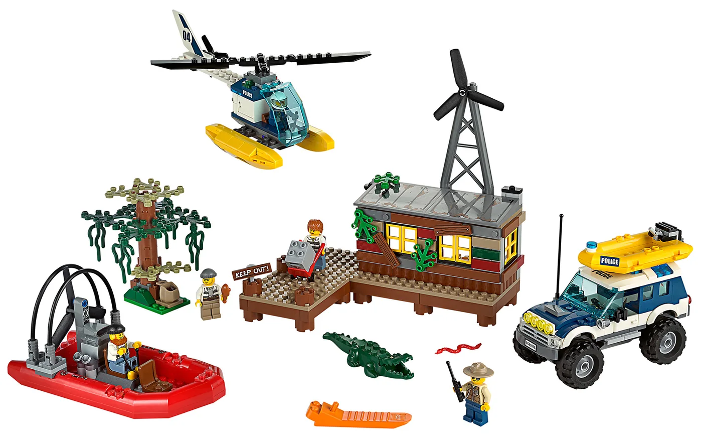 LEGO® City 60068 Il nascondiglio dei ladri - vue 3