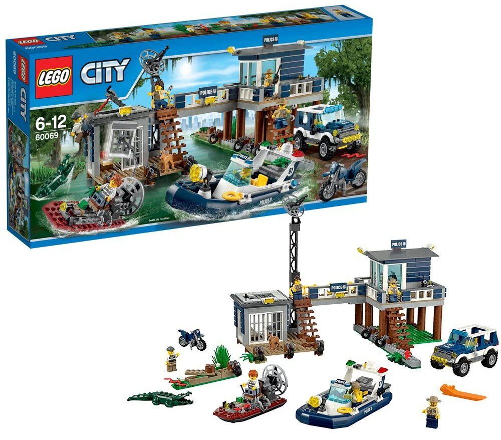 LEGO® City 60069 La caserma della Polizia nelle paludi - vue 3