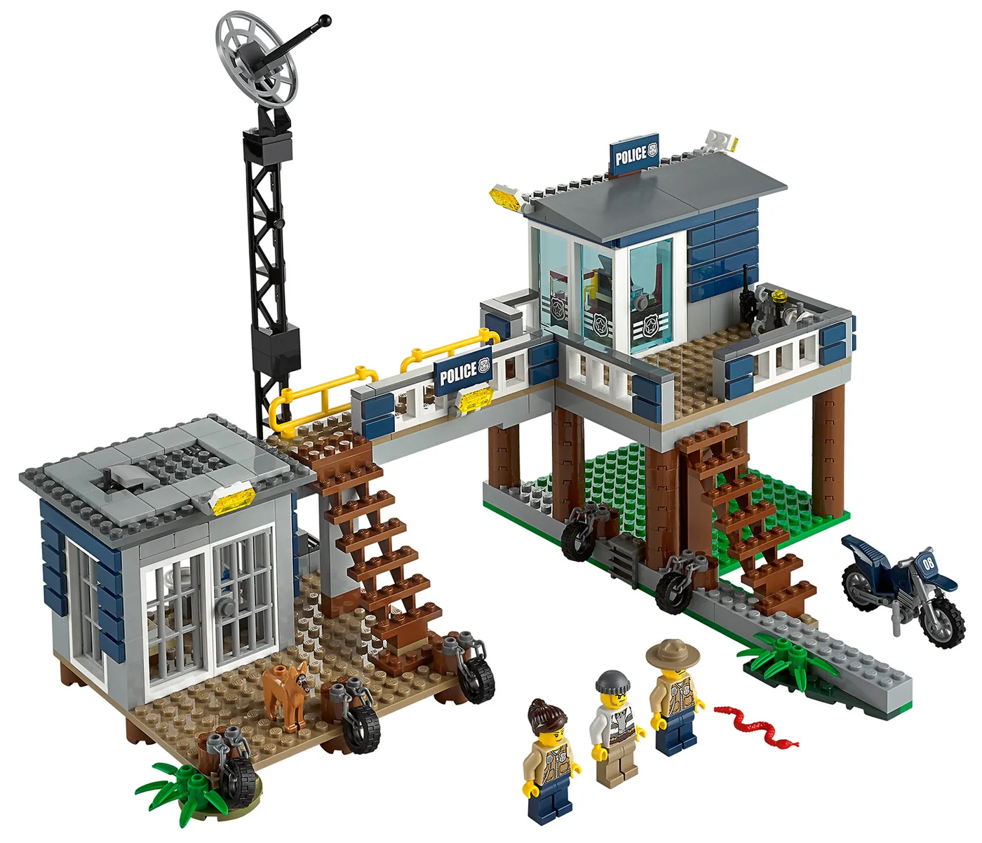 LEGO® City 60069 La caserma della Polizia nelle paludi - vue 5