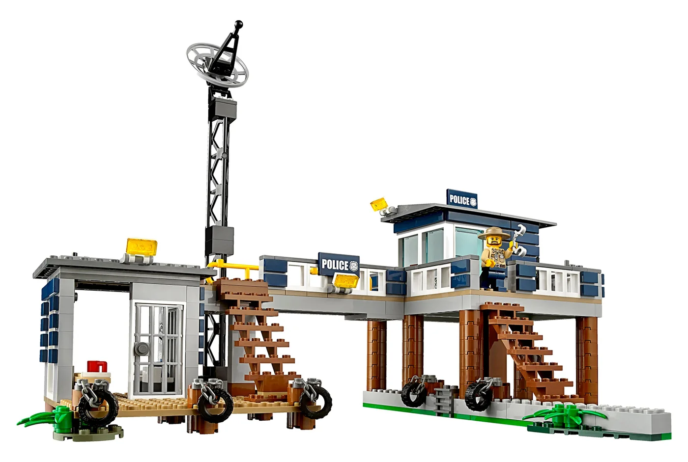 LEGO® City 60069 La caserma della Polizia nelle paludi - vue 6