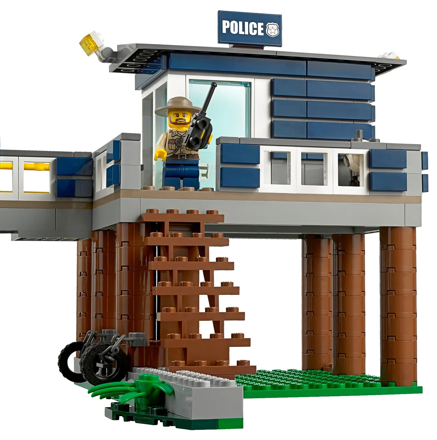 LEGO® City 60069 La caserma della Polizia nelle paludi - vue 8
