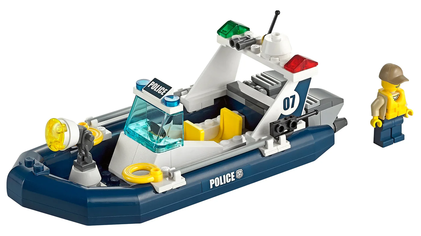 LEGO® City 60069 La caserma della Polizia nelle paludi - vue 14