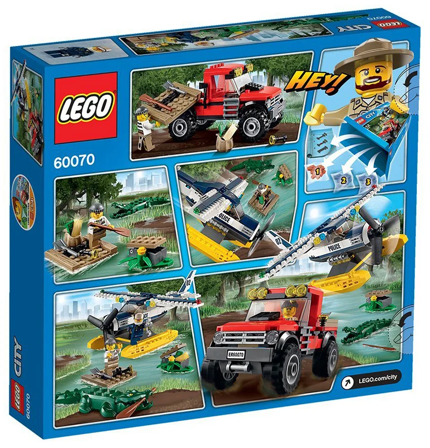 LEGO® City 60070 Inseguimento sull’idrovolante - vue 2