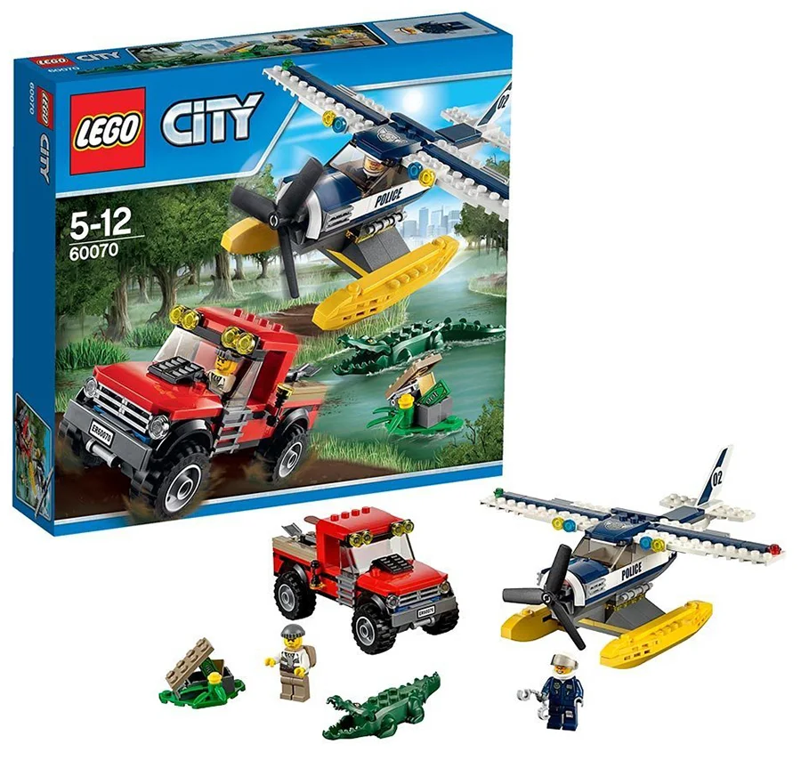LEGO® City 60070 Inseguimento sull’idrovolante - vue 3