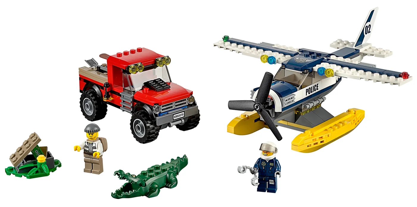 LEGO® City 60070 Inseguimento sull’idrovolante - vue 4