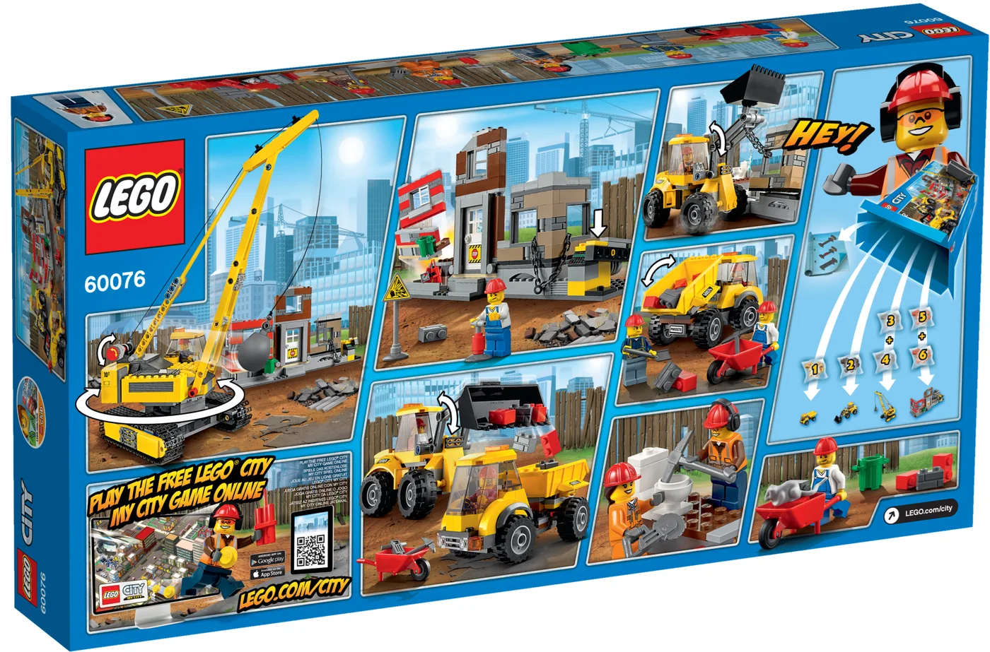 LEGO® City 60076 Cantiere da demolizione - vue 2