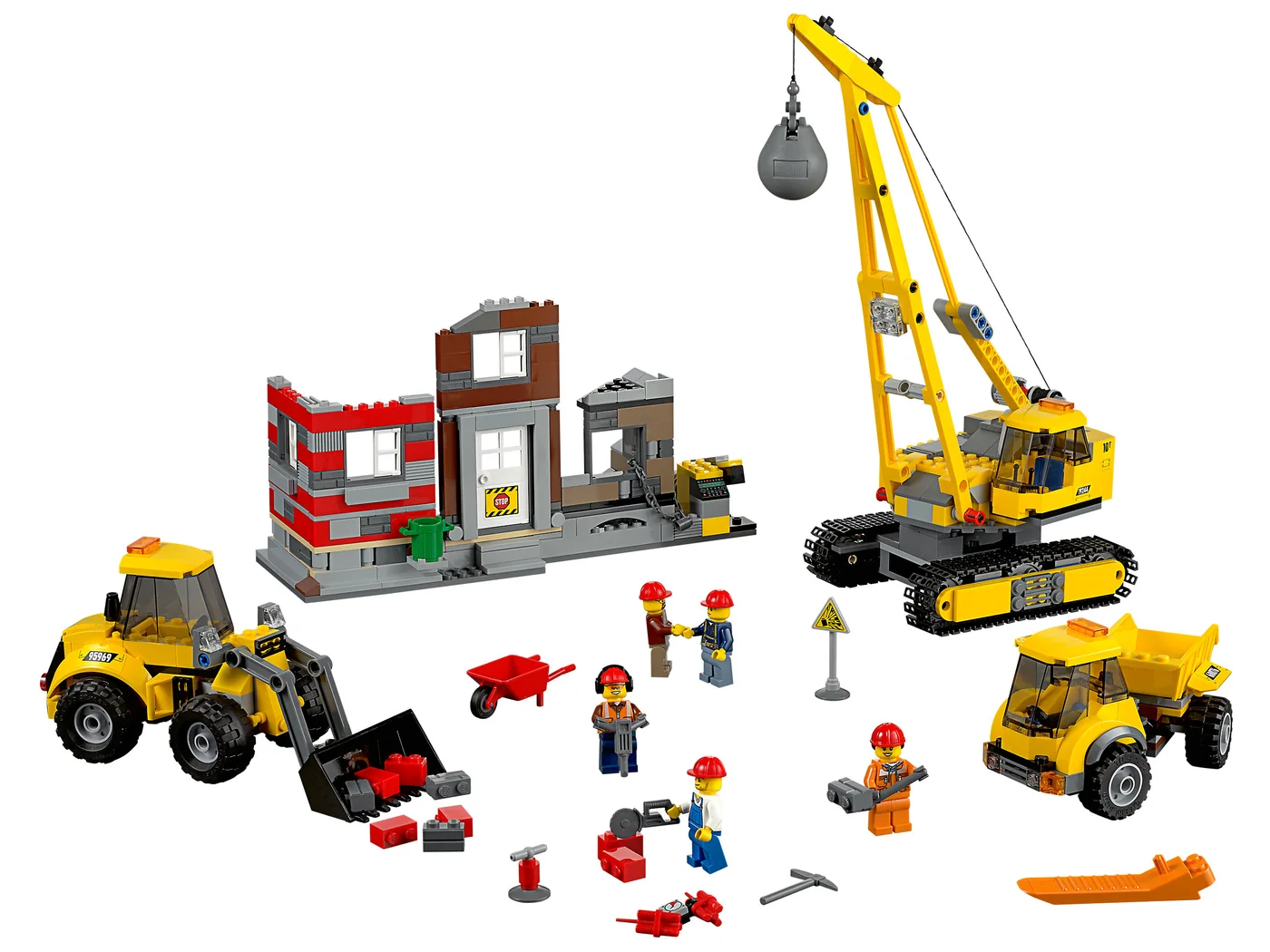 LEGO® City 60076 Cantiere da demolizione - vue 3