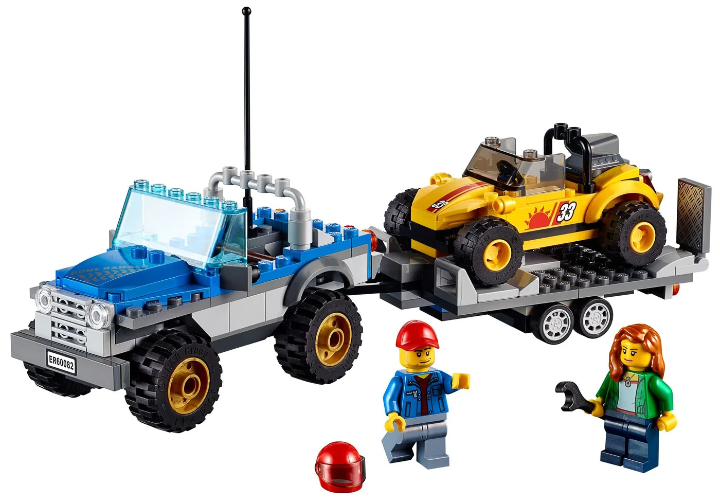 LEGO® City 60082 Rimorchio Dune Buggy - vue 3