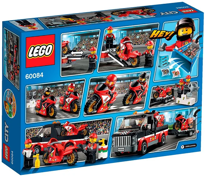 LEGO® City 60084 Trasportatore di moto da corsa - vue 2