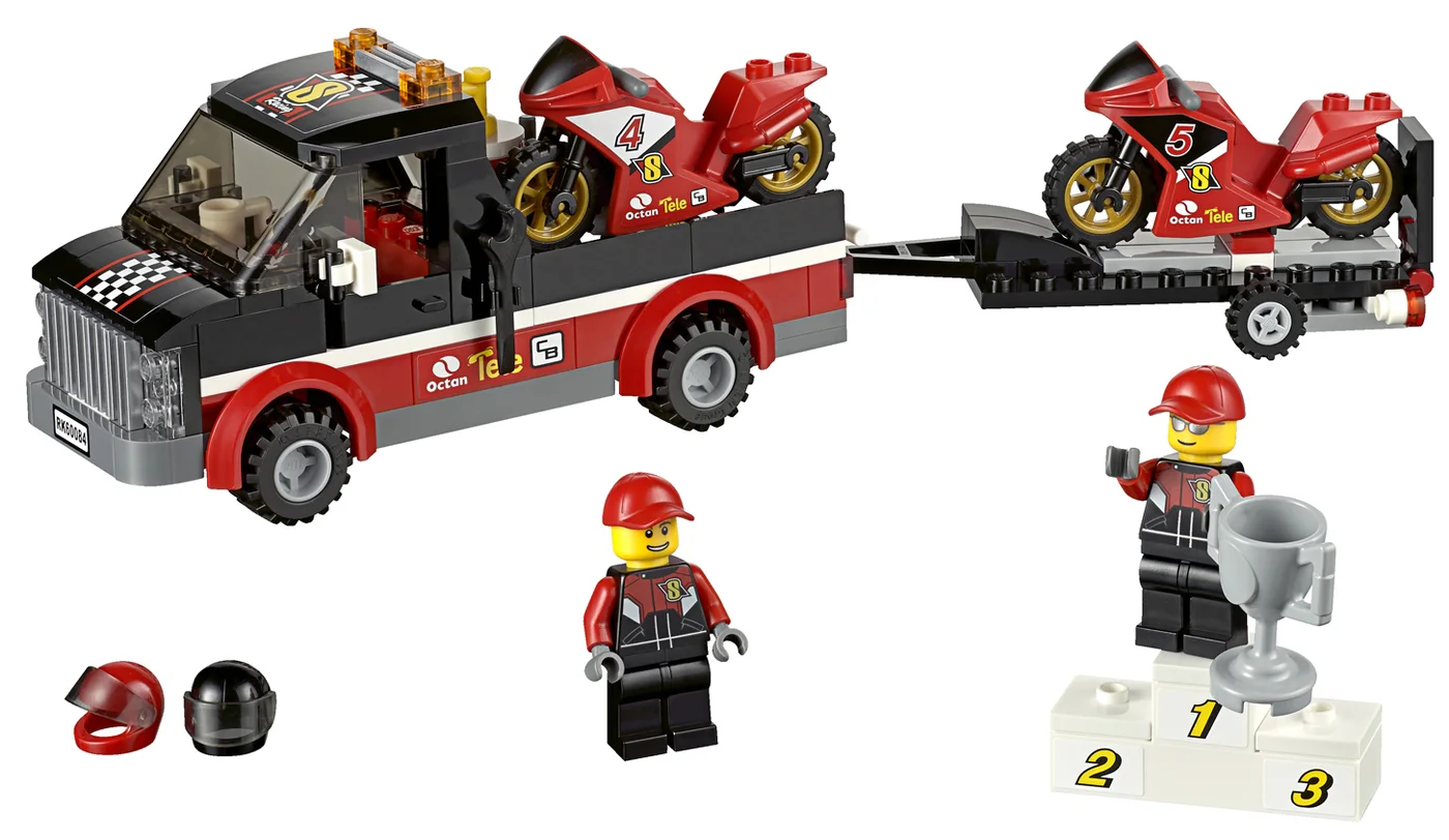 LEGO® City 60084 Trasportatore di moto da corsa - vue 3