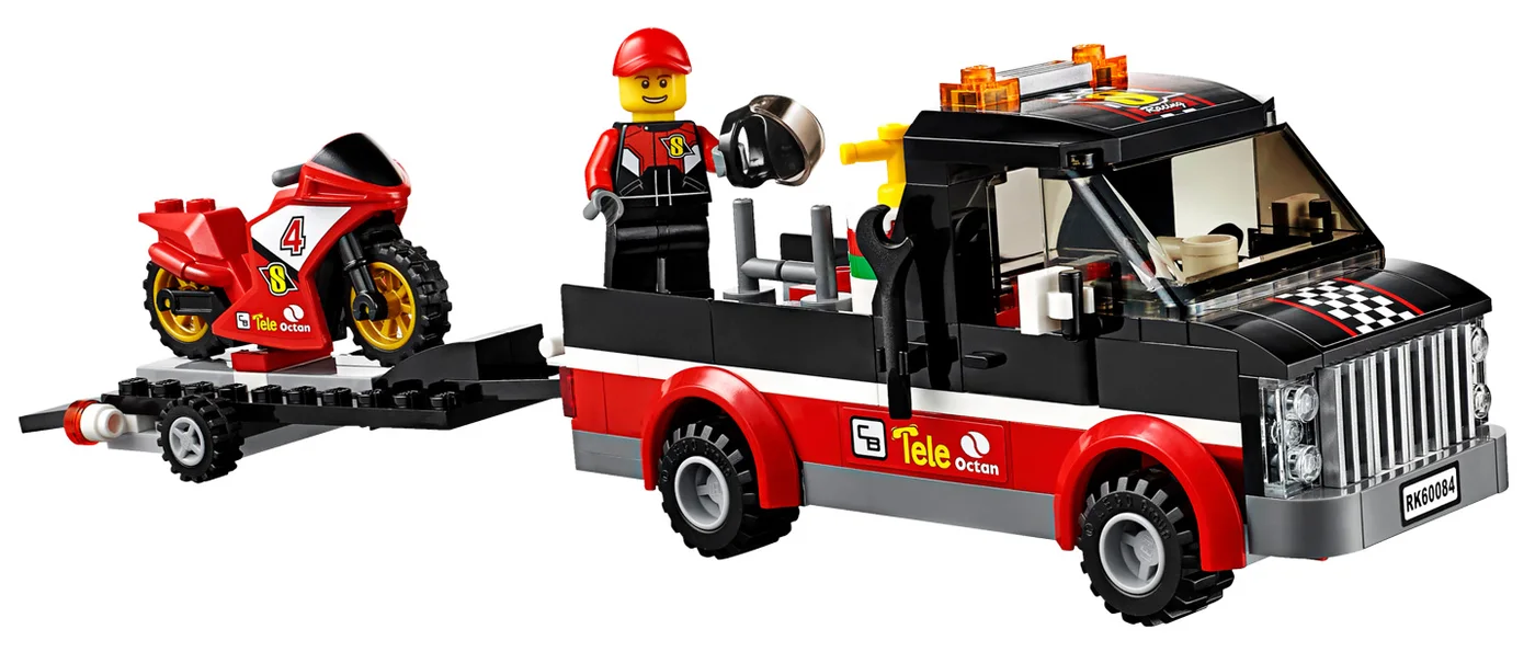 LEGO® City 60084 Trasportatore di moto da corsa - vue 4