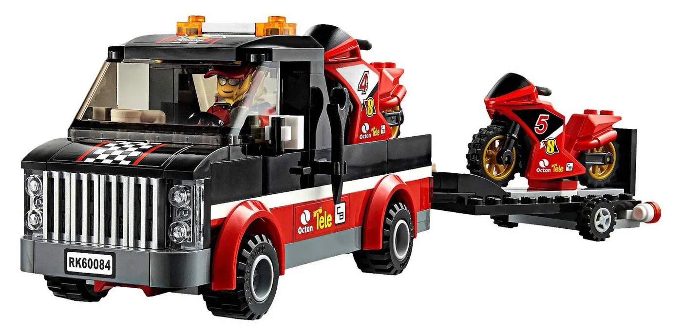 LEGO® City 60084 Trasportatore di moto da corsa - vue 5