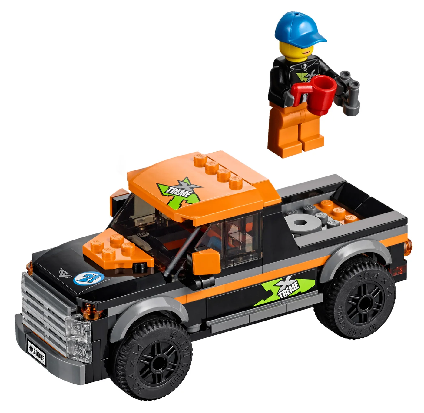 LEGO® City 60085 4×4 trasporta motoscafo - vue 5