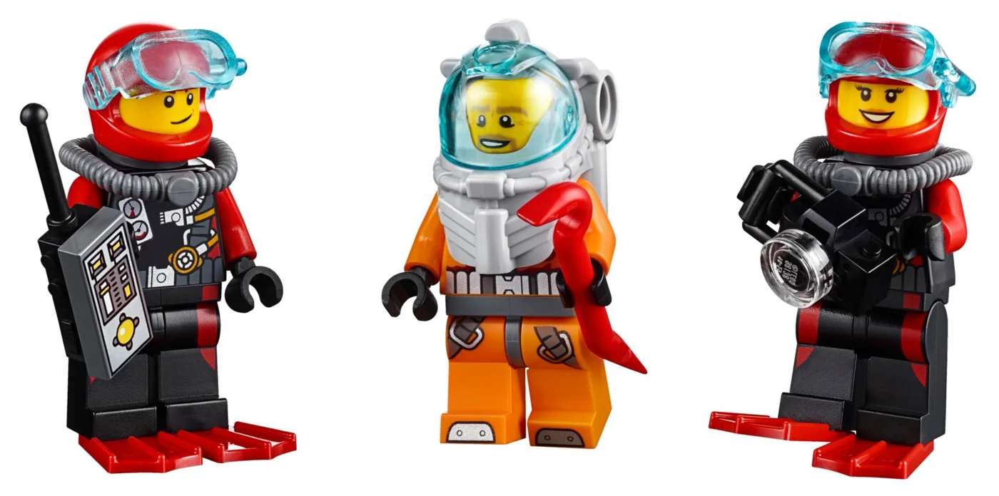 LEGO® City 60091 Starter Set Esplorazione subacquea - vue 4