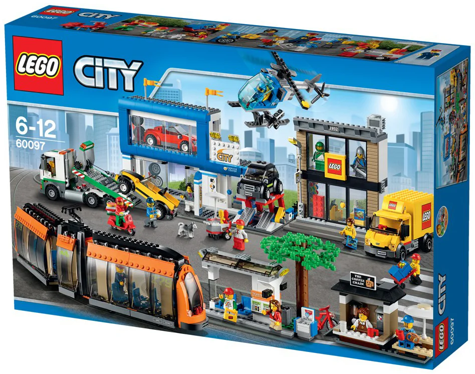 LEGO® City 60097 Piazza della città - vue 2
